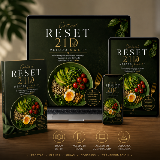 Protocolo S.A.L.T™ | Reset de Cortisol en 21 días